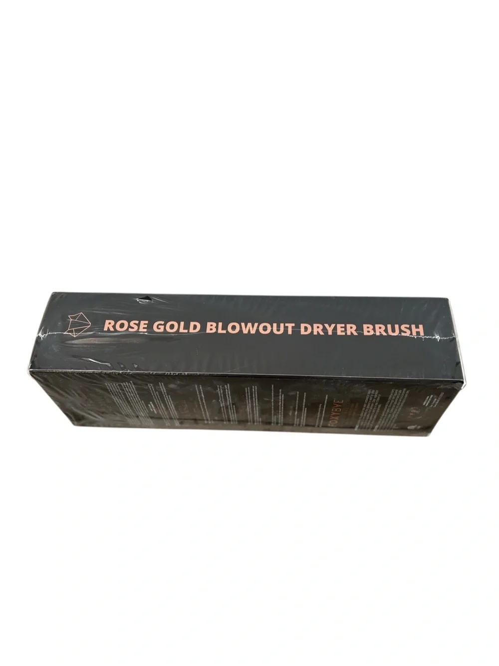 FoxyBae Rose Gold Blowout Dryer Brush Black / Rose Gold New In Box Sealed